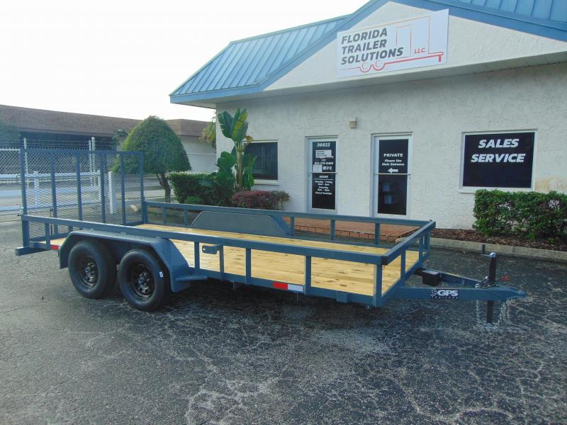 New GPS Trailers 7X16 7k Utility Trailer New GPS Trailers 7X16 7k Utility Trailer