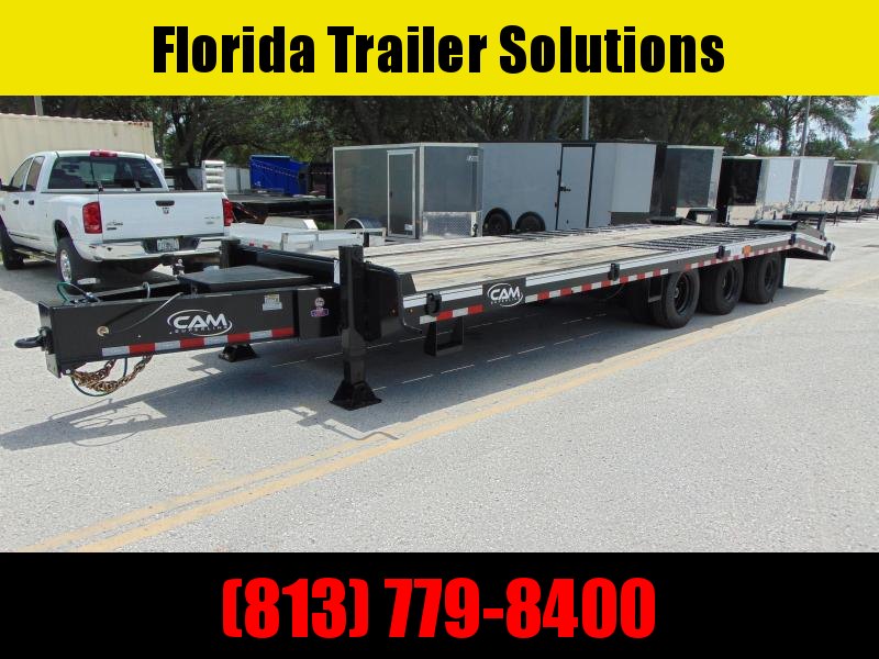New Cam Superline 8.5 X 24 +5 Heavy Duty 25 Ton Equipment Trailer New Cam Superline 8.5 X 24 +5 Heavy Duty 25 Ton Equipment Trailer