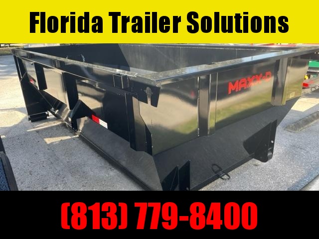 New MAXXD ROXB14 Dump Roll-Off Bin w/4' Solid Sides New MAXXD ROXB14 Dump Roll-Off Bin w/4' Solid Sides