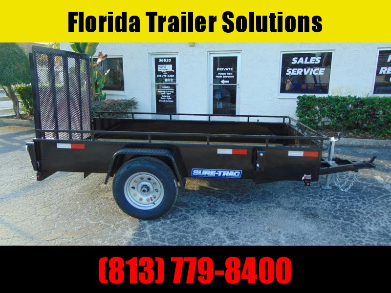New Sure-Trac 5X10 Steel Side 3k Utility Trailer New Sure-Trac 5X10 Steel Side 3k Utility Trailer