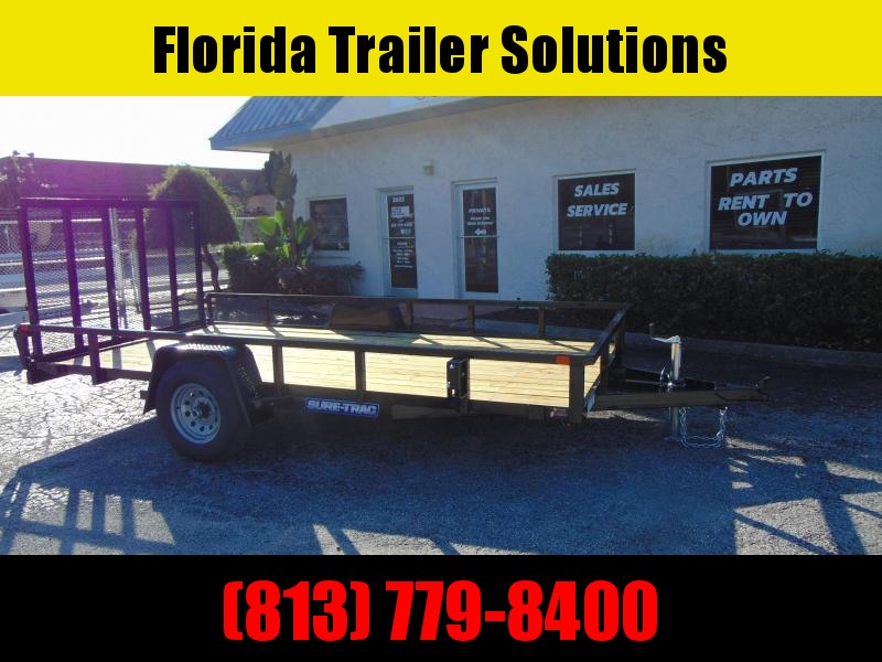 New Sure-Trac 7X14 Tube Top 3k Utility Trailer New Sure-Trac 7X14 Tube Top 3k Utility Trailer
