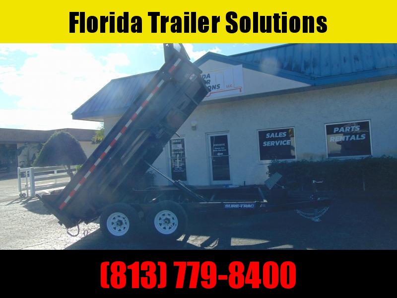 New Sure-Trac 6X12 Low Profile 10k Dump Trailer New Sure-Trac 6X12 Low Profile 10k Dump Trailer