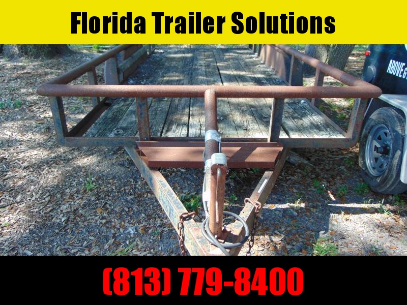 Pre-Owned 2008 Homemade 6.5 x16 Tandem Axle Utility Trailer Pre-Owned 2008 Homemade 6.5 x16 Tandem Axle Utility Trailer