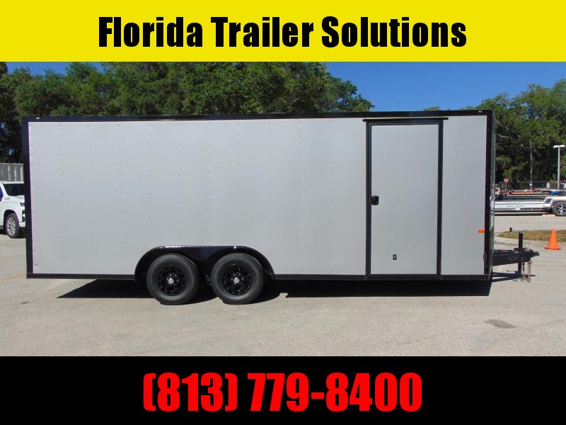New Rock Solid 8.5x20 10k Enclosed Car / Racing Trailer w/Blackout Package New Rock Solid 8.5x20 10k Enclosed Car / Racing Trailer w/Blackout Package
