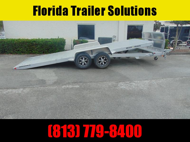 New Bear Track 7X20 HD 10K All Aluminum Tilt Car Hauler New Bear Track 7X20 HD 10K All Aluminum Tilt Car Hauler
