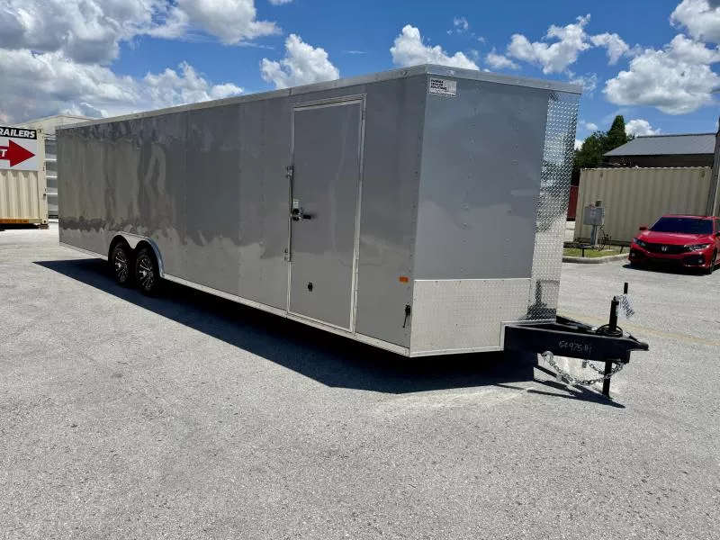 New Rock Solid Cargo 8.5X28 Car / Racing Trailer 10k