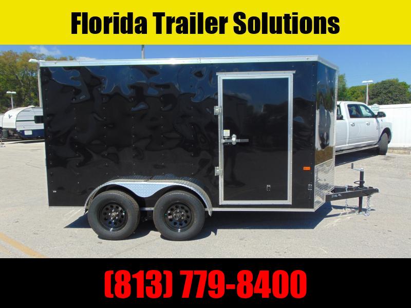 New Rock Solid Cargo 6X12 Tandem Axle Enclosed Cargo Trailer