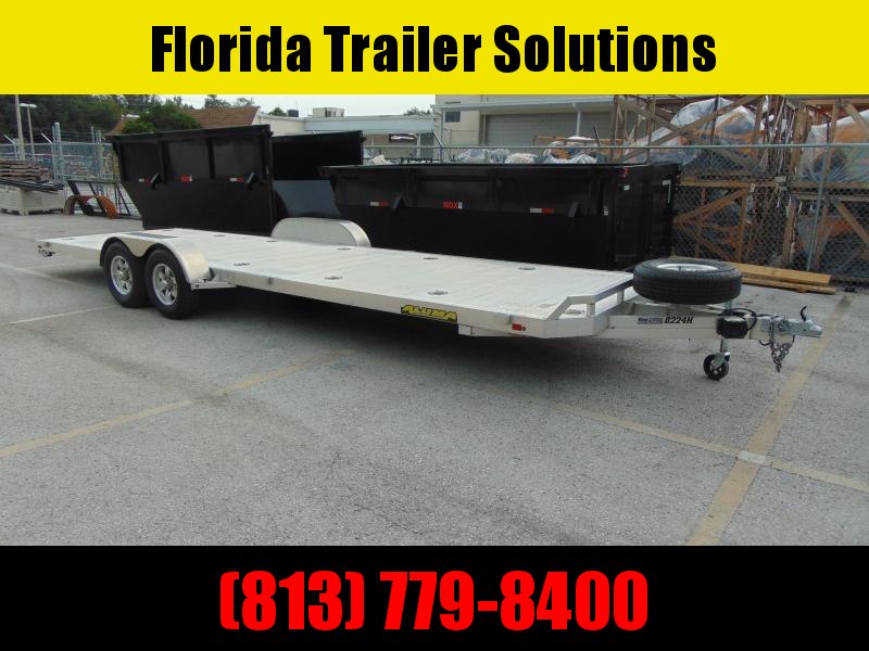 Pre-Owned 2020 Aluma 7X24 Car / Racing Trailer Pre-Owned 2020 Aluma 7X24 Car / Racing Trailer