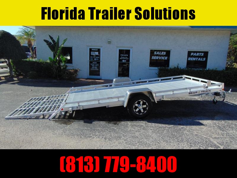 New Bear Track 81X176 All Aluminum SlingShot Tilt Utility Trailer New Bear Track 81X176 All Aluminum SlingShot Tilt Utility Trailer