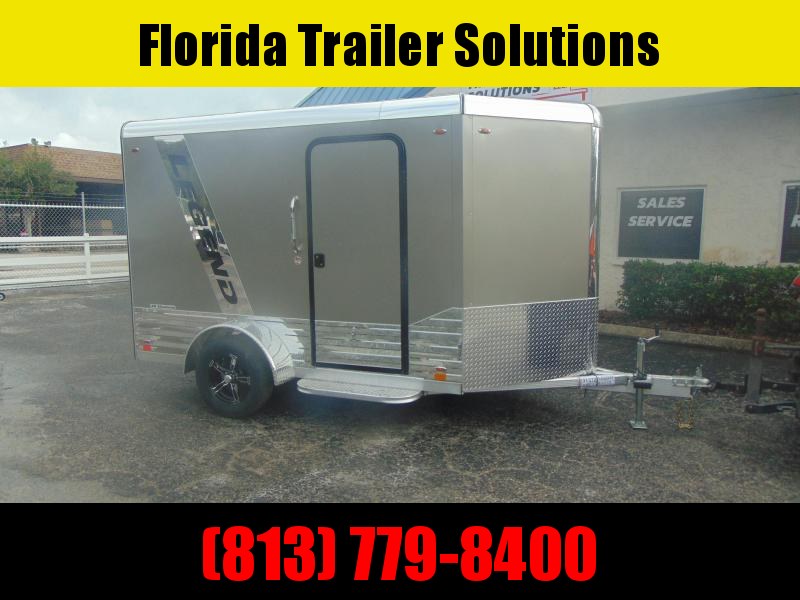New Legend Mfg 6X13 Deluxe V-Nose All Aluminum Enclosed Cargo Trailer New Legend Mfg 6X13 Deluxe V-Nose All Aluminum Enclosed Cargo Trailer