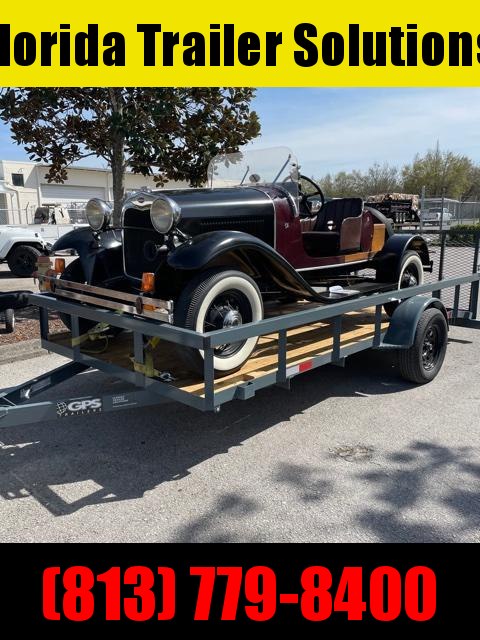 Pre-Owned 2021 GPS Trailers 6X14 Single Axle Utility Trailer Pre-Owned 2021 GPS Trailers 6X14 Single Axle Utility Trailer