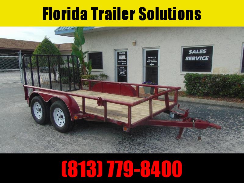 Pre-Owned 2020 Norton 6.5X12 Utility Trailer Pre-Owned 2020 Norton 6.5X12 Utility Trailer