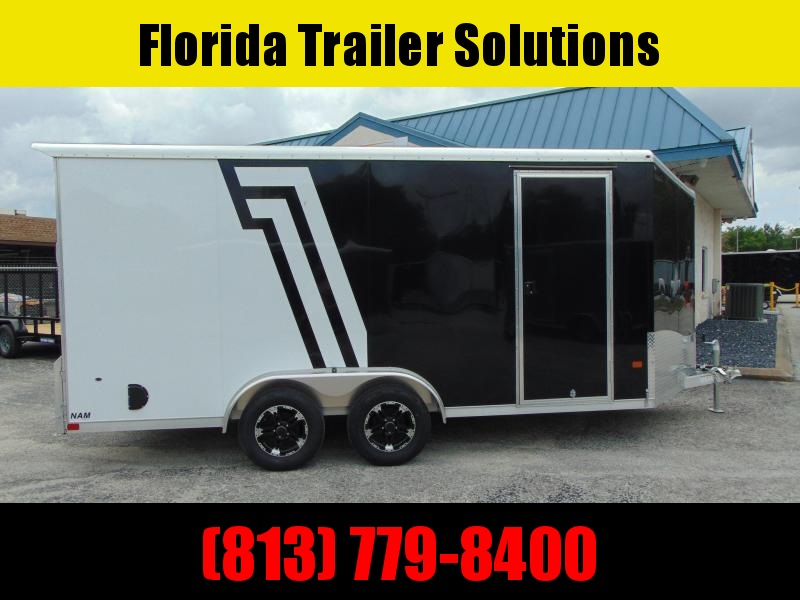 New NEO Trailers 7.5X16 Aluminum Enclosed Cargo / Motorcycle Trailer 12" Addtl Height New NEO Trailers 7.5X16 Aluminum Enclosed Cargo / Motorcycle Trailer 12" Addtl Height