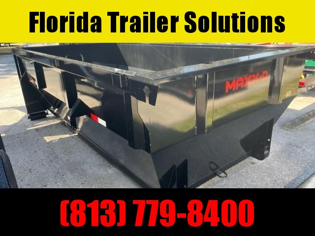 New MAXXD ROXB14 Dump Roll-Off Bin w/4' Solid Sides New MAXXD ROXB14 Dump Roll-Off Bin w/4' Solid Sides