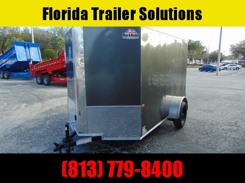 New Rock Solid Cargo 6X10SA Enclosed Cargo Trailer New Rock Solid Cargo 6X10SA Enclosed Cargo Trailer