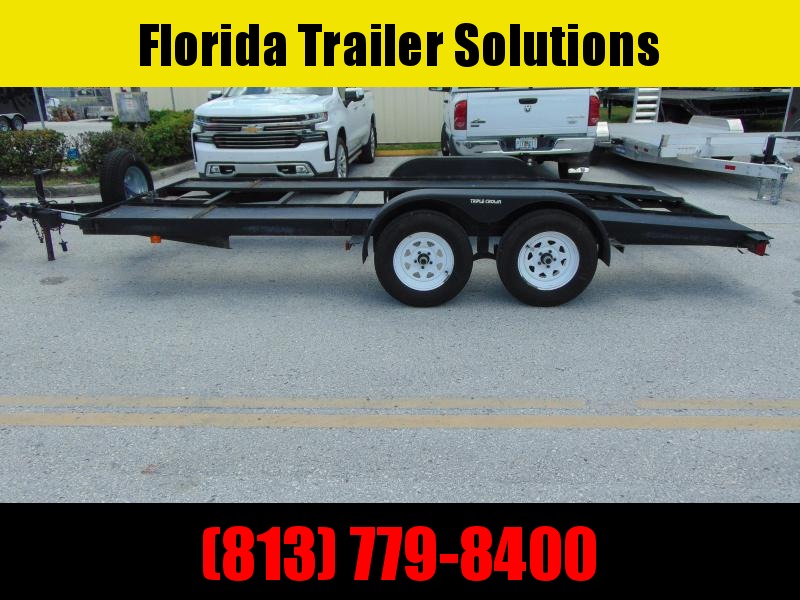 CLEARANCE! 2017 Triple Crown Trailers 7x16 7K Car / Racing Trailer CLEARANCE! 2017 Triple Crown Trailers 7x16 7K Car / Racing Trailer