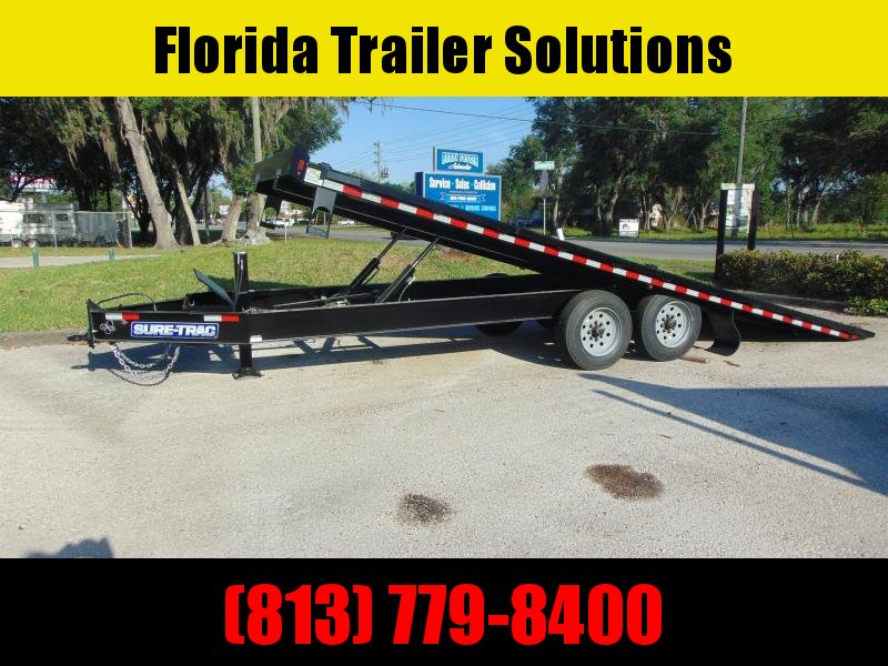 New Sure-Trac 102X22 HD Low Pro 17.6k Power Tilt Deckover New Sure-Trac 102X22 HD Low Pro 17.6k Power Tilt Deckover