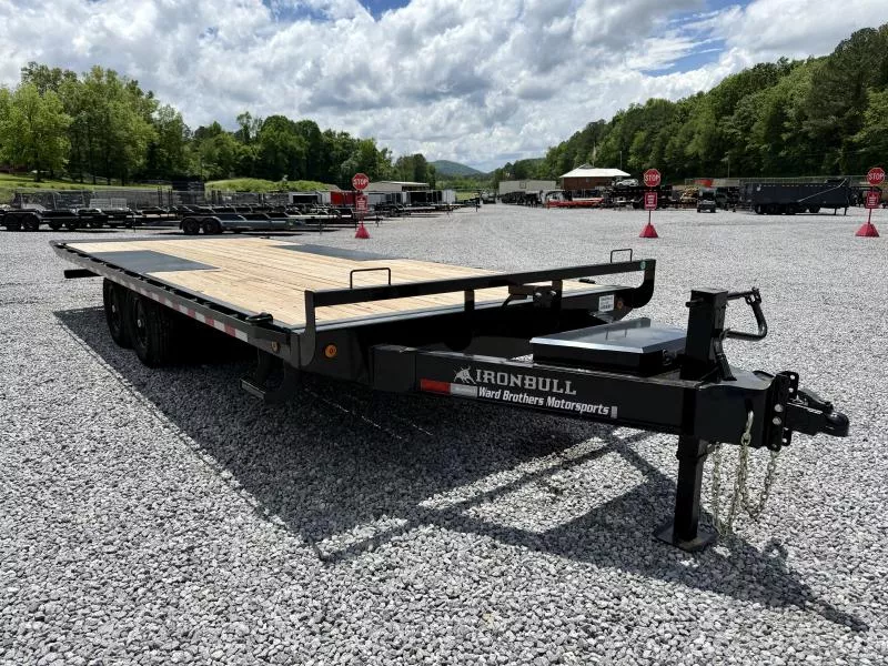 2025 Iron Bull TDP 22ft 14K Deckover Tilt Equipment Trailer
