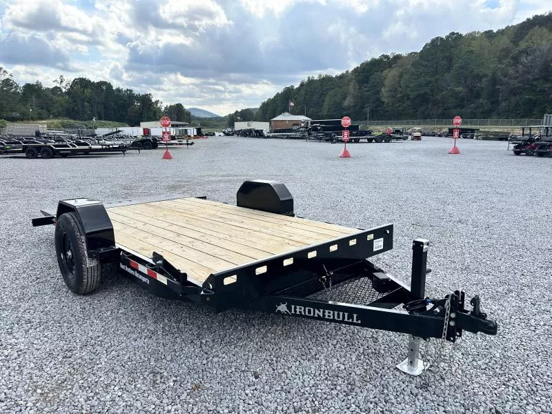 2026 Iron Bull TSB 12ft Scissor Lift Tilt Trailer Equipment Trailer
