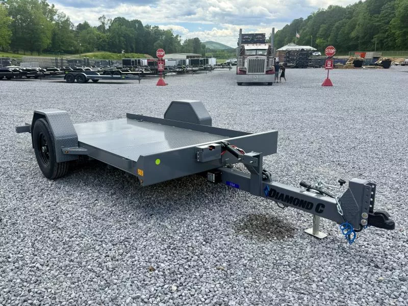 2025 Diamond C Trailers DSA107 6.5x12 Scissor Lift Tilt Equipment Equipment Trailer