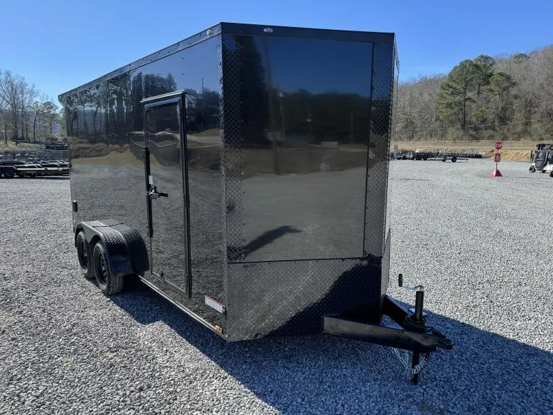 2026 Ward Brothers Motorsports 7x16 Tandem Axle Blackout Enclosed Cargo / Enclosed Trailer