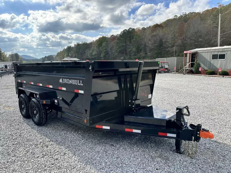 2026 Iron Bull DTB 7x14 3ft Sides 14k Dump Dump Trailer