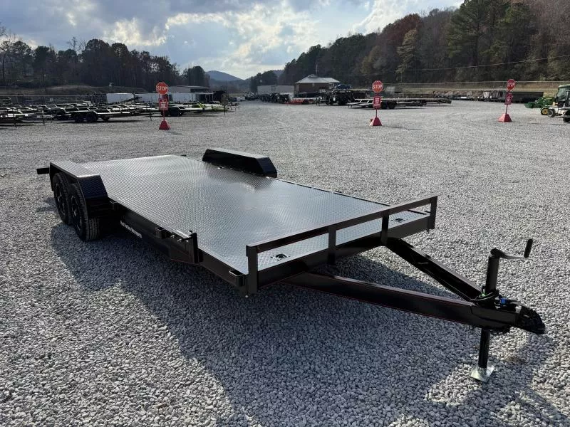2026 Ward Brothers Motorsports 20ft 7k Steel Deck Base Dovetail Car Hauler Car Hauler