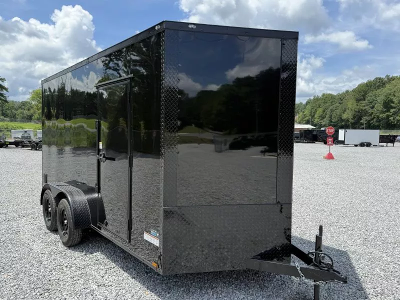 2025 Ward Brothers Motorsports 7x14 Tandem Axle Blackout Enclosed Cargo / Enclosed Trailer