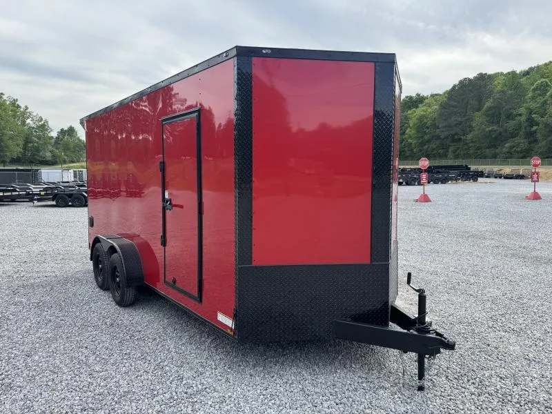 2026 Ward Brothers Motorsports 7x16 Tandem Axle Blackout Enclosed Cargo / Enclosed Trailer