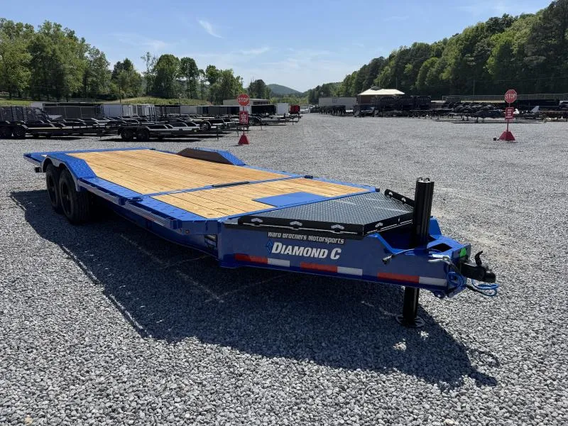 2026 Diamond C Trailers HXD208 22ft 18K 102" Pro-Tilt Equipment Equipment Trailer
