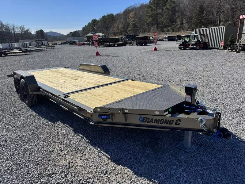 2026 Diamond C Trailers HDT207 20ft 14K Gravity Tilt Equipment Equipment Trailer