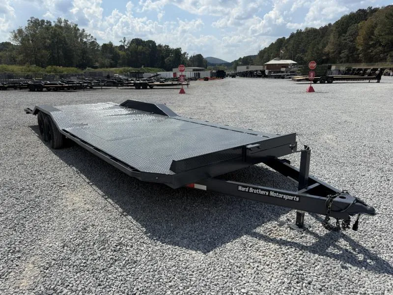 2026 Ward Brothers Motorsports 26Ft 10k Steel deck Drive over Car hauler Car Hauler