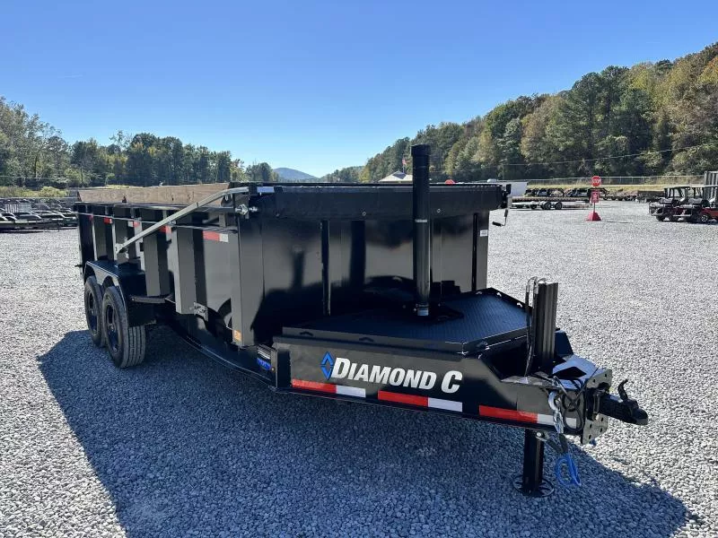 2026 Diamond C Trailers LPT210 7x16 32In side 23k Dump Dump Trailer