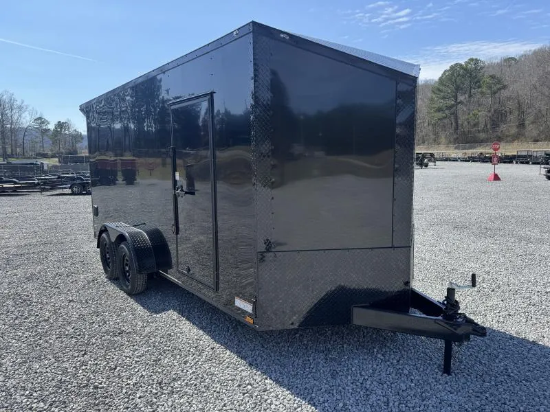 2026 Ward Brothers Motorsports 7x16 Tandem Axle Blackout Enclosed Cargo / Enclosed Trailer