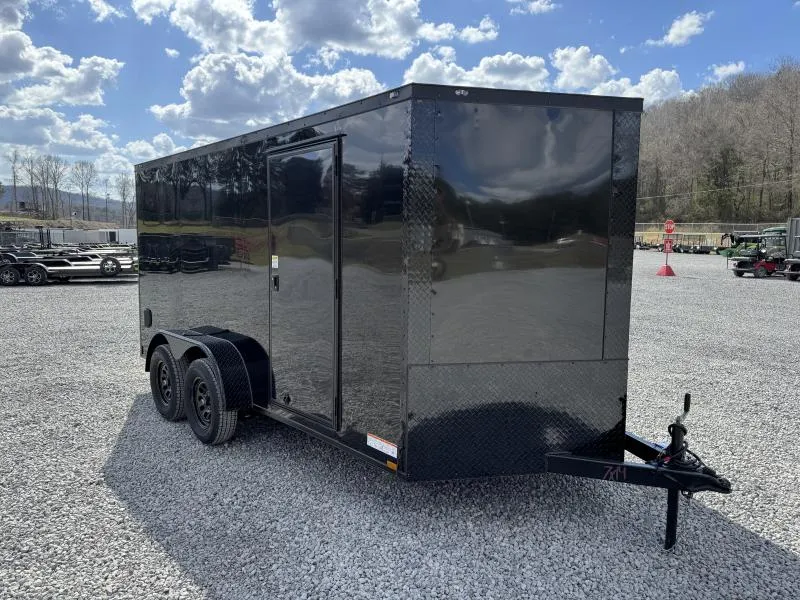 2026 Ward Brothers Motorsports 7x14 Tandem Axle Blackout Enclosed Cargo / Enclosed Trailer
