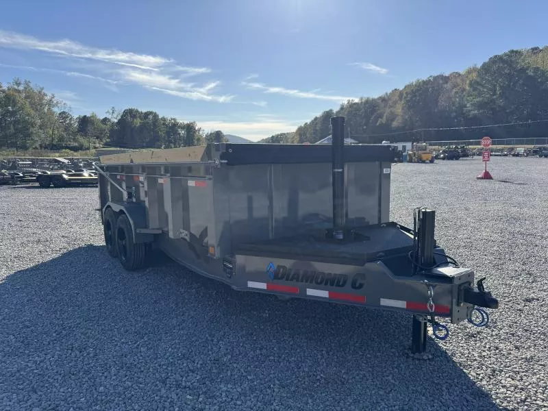 2026 Diamond C Trailers LPT208 7x14 32In Side 18k Paecsetter Dump Dump Trailer