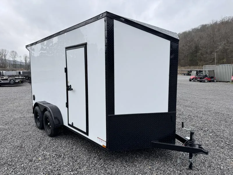 2026 Ward Brothers Motorsports 7x14 Tandem Axle Blackout Enclosed Cargo / Enclosed Trailer