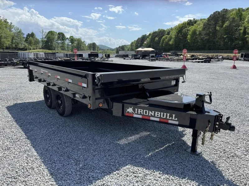 2026 Iron Bull DDP 8x14 14k Deckover Dump Dump Trailer