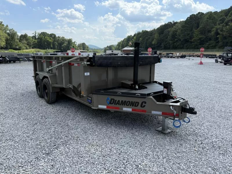 2025 Diamond C Trailers LPT208 7x14 32In. side 18k Dump Dump Trailer