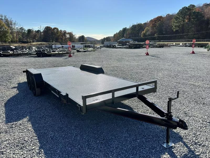 2026 Ward Brothers Motorsports 20ft 7k Steel Deck Base Dovetail Car Hauler Car Hauler