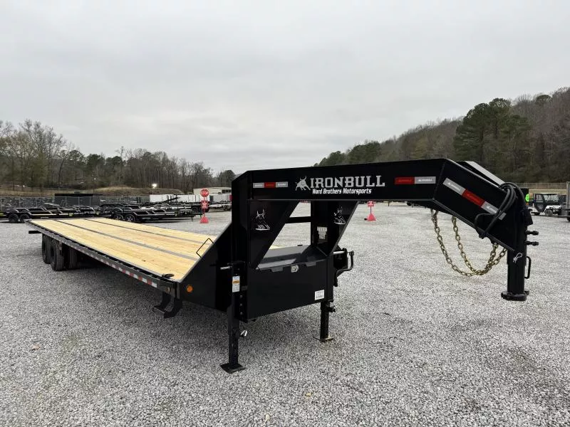 2026 Iron Bull TDG 40ft 22K Deckover Gooseneck Tilt Equipment Trailer