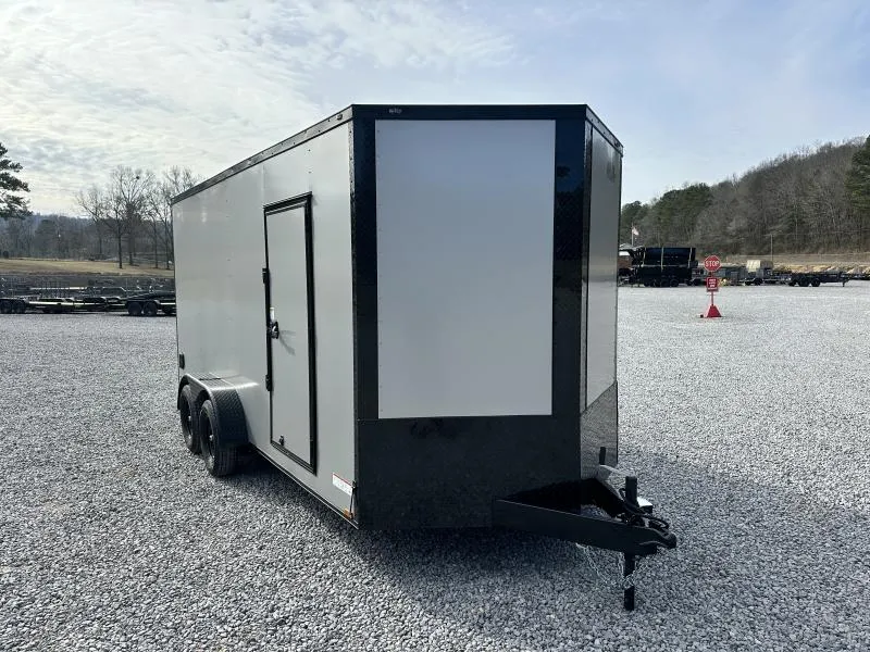 2026 Ward Brothers Motorsports 7x16 Tandem Axle Blackout Enclosed Cargo / Enclosed Trailer