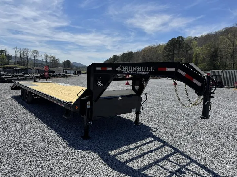 2026 Iron Bull FDG 30ft 14K Deckover Gooseneck Deckover Trailer