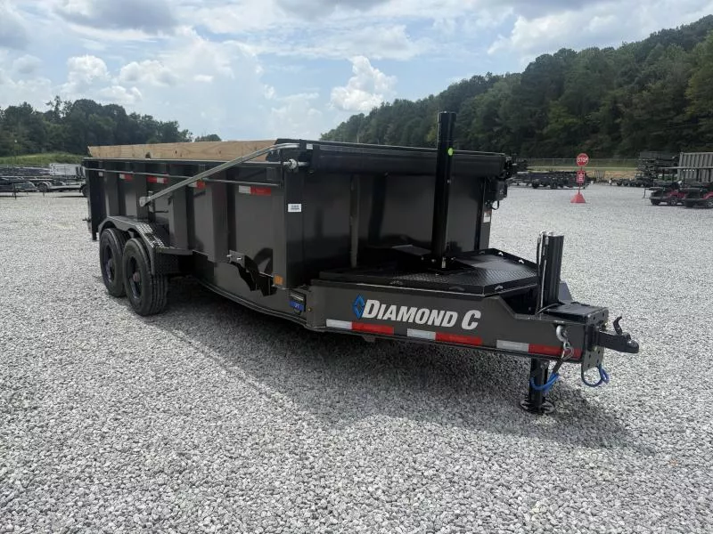 2025 Diamond C Trailers LPT208 7x16 32In. side 20k Dump Dump Trailer