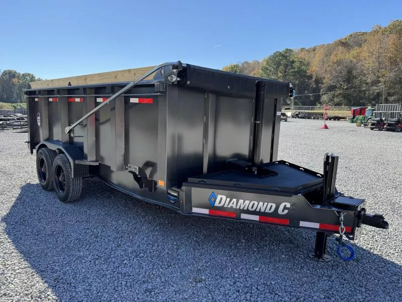 2026 Diamond C Trailers LPT210 7x16 44In Side 23k Pacesetter Dump Dump Trailer