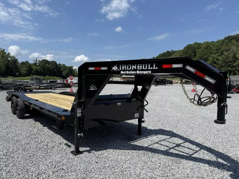 2025 Iron Bull EHG 26ft Low Pro Gooseneck Trailer 22k Equipment Trailer