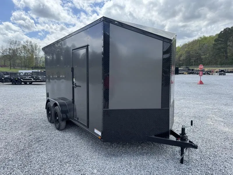 2026 Ward Brothers Motorsports 7x14 Tandem Axle Blackout Enclosed Cargo / Enclosed Trailer