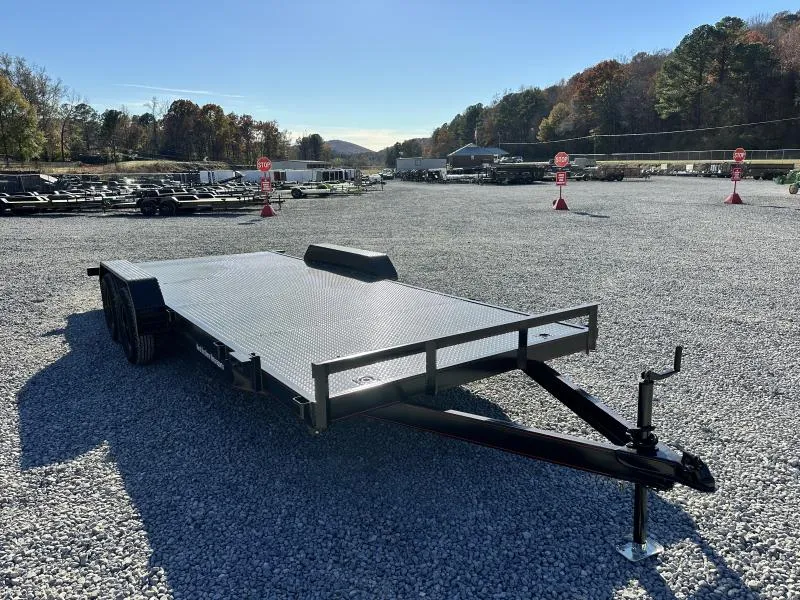 2026 Ward Brothers Motorsports 20ft 7k Steel Deck Base Dovetail Car Hauler Car Hauler