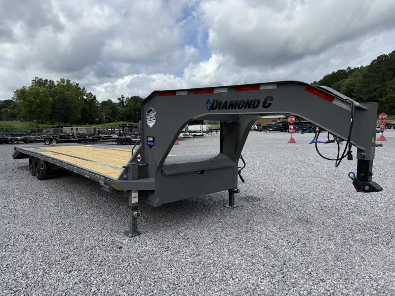 2025 Diamond C Trailers FMAX208 32ft 18K Deckover Gooseneck Equipment Trailer