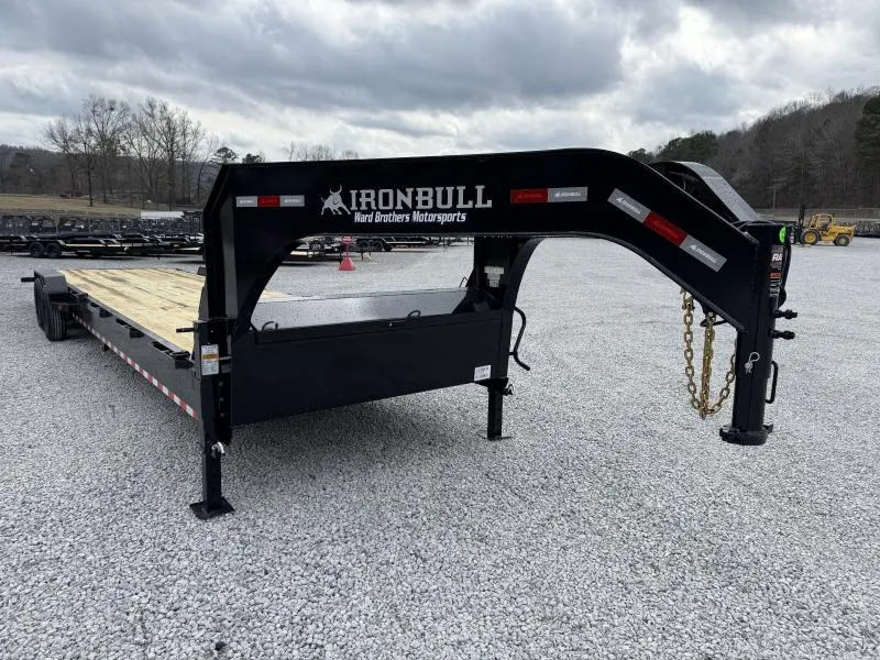 2026 Iron Bull ETG 34ft 14k Low Pro Gooseneck Equipment Trailer